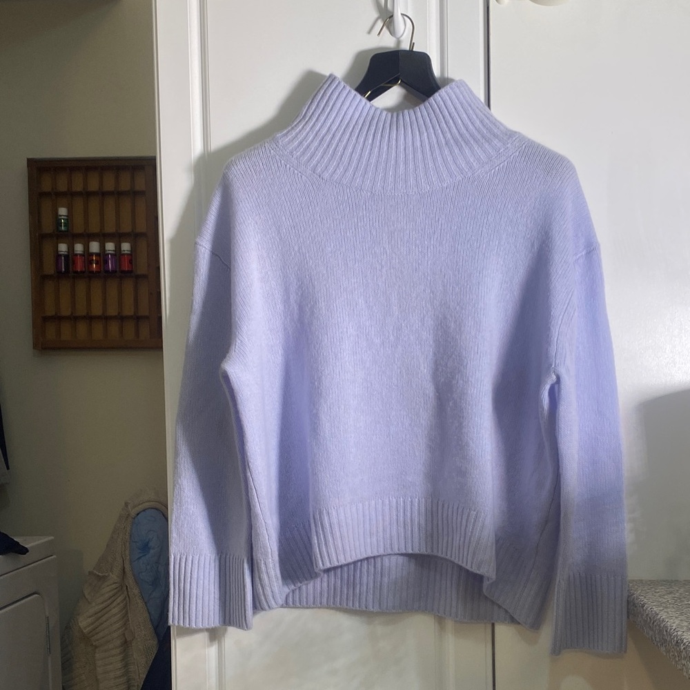 Banana Republic Soft Purple Cashmere Knit